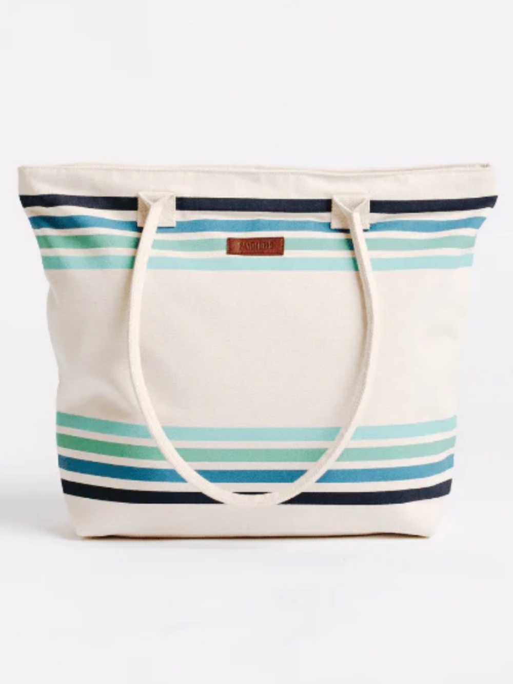 SAND CLOUD Border Classic Stripe Beach Tote